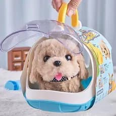 Novo estilo de brinquedos elétricos para cachorros, brinquedos para bebês, presentes de comércio exterior, brinquedos ed