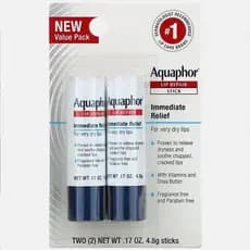 Aquaphor Lip Repair balm É Especializado Em Restaurar Os Lábios Rachados