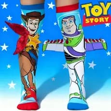 Meias de cano alto com personagem 3D Crazy Toy Story, adequadas para crianças e meninos
