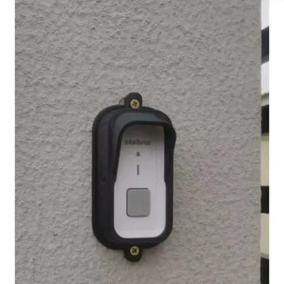 Protetor para Campainha Intelbras Cib 101 - Preto: Proteção contra Furto e Chuva, Instalação Fácil