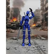 Kit com 2 Dummy 13 boneco articulado (diversas cores)