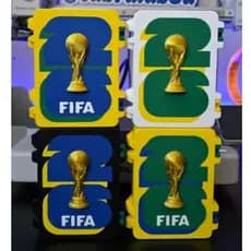 Case Porta Figurinhas Copa 2026 | Organizador de Cards | Proteja sua Coleção - Personalize seu nome!