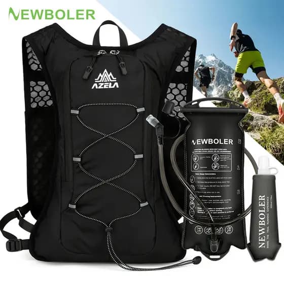 8L Correndo Colete De Hidratação Mochila Das Mulheres Dos Homens Sacos De Esporte Ao Ar Livre Trilha Maratona Jogging Ca