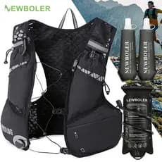 8L Respirável Hidratação Colete Trilha Correndo Mochilas Leve Treinamento De Corrida Pacote Maratona Mochila Saco De Esc