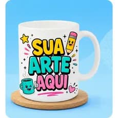 Caneca Personalizada 325ml Com Foto, logo e frase