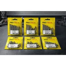 Kit Marcenaria e Reparos Pro Fácil - Pregos de Aço e Parafusos Philips