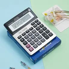 Calculadora DM-1200V Tela Grande Display Grande Calculadora Grande para Comércio Energia