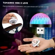 RGB Magic Ball Light Voice Mini Crystal Magic Ball Controlled
