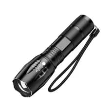 Lanterna LED Profissional, Foco Ajustável, Anti-derrapante
