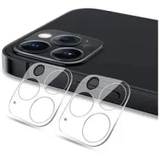 Kit 2 Película Protetora Para Lente Da Câmera Compatível Com Celular Modelo Câmera  iphone 11 ate 17 Pro Max