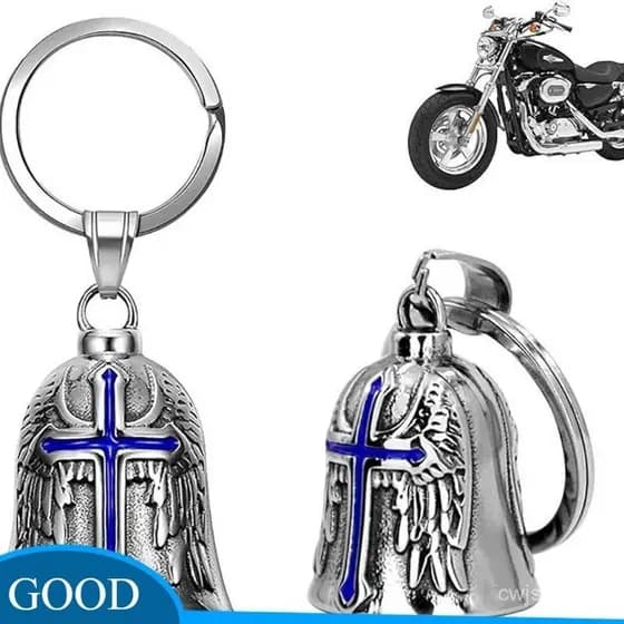 Colar Sino da Sorte para Proteção de Motociclistas para Homens Altos e Bonitos