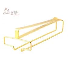 Suporte para Taças de Vinho, Suporte de Metal para Copos Sob o Armário, Organizador de Armazenamento Suspenso para Copos