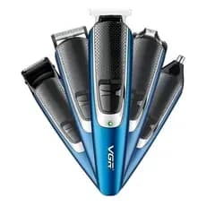 VGR - Maquina De Cortar Cabelo Multifuncional 5 Em 1