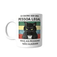 Caneca Personalizada 325ml Gato Antipático