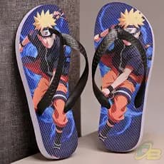Chinelos Infantil Dedo Masculino NARUTO SASUKE GOKU 25 ao 39