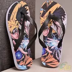Chinelos Infantil Dedo Masculino NARUTO SASUKE GOKU 25 ao 39