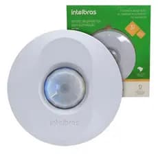 Sensor Presença Iluminação Lâmpada Teto Intelbras Espi360