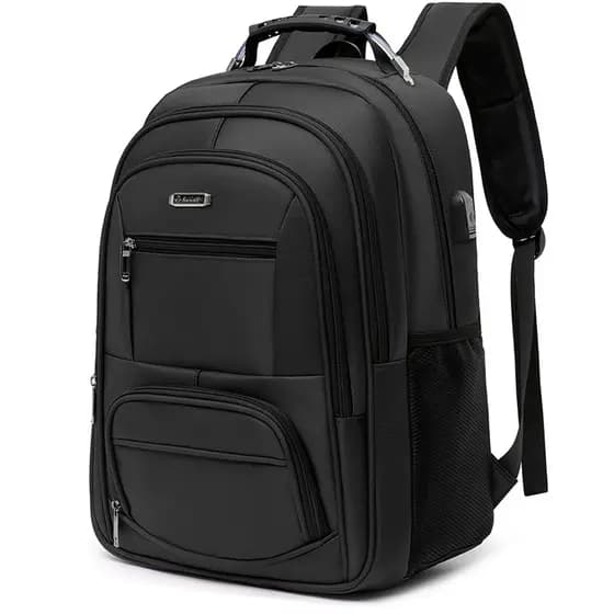 Mochila Executiva Masculina Feminina Antirroubo Impermeável com Porta USB para Notebook 15.6 Viagem Trabalho Dia a Dia