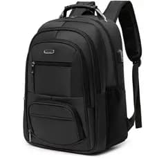 Mochila Executiva Masculina Feminina Antirroubo Impermeável com Porta USB para Notebook 15.6 Viagem Trabalho Dia a Dia