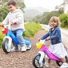 Bicicleta Equilíbrio Infantil Sem Pedal Menino Menina Banco Ajustável Porta Treco Aprender Pedalar
