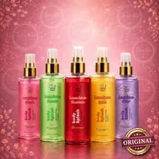 Body Splash Lumina Glitter SOUL COSMETICOS 200ml Desodorante Corporal Perfume Colonia Fixação Brilho