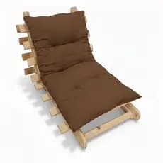 Colchonete Futon 120X60 Dobrável almofada Para sofa Pallet espreguiçadeira Cadeira de balanço macio
