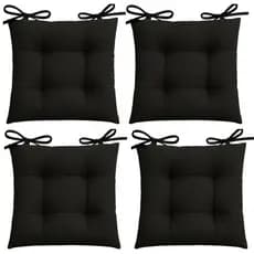 Jogo Com 4 Assento Para Cadeira Futon 40x40cm Liso