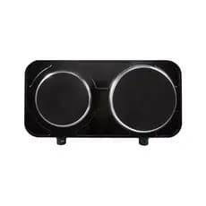 Fogão Eletrico De Mesa Dois Pratos Preto 2500w Agratto Preto 127V