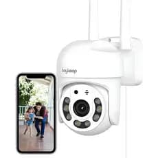 Liquidação Preço 2k 3mp Câmera De Segurança Externa Com Visão 360° Pan/tilt