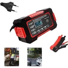 Carregador De Bateria De Carro Inteligente 12V E Mantenedor 4Ah-100Ah Compensação De Temperatura Do Desulfador