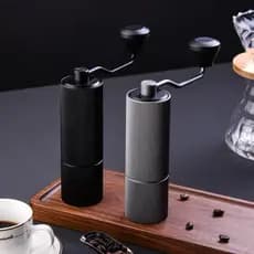 Moedor De Café Inox Manual Cafeteira Grãos Com Ajuste