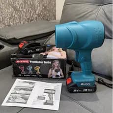 Soprador Turbina Forte Para Carro Secador De Folhas