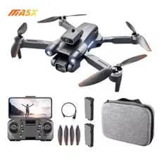Drone Mini 4 5g Wifi Fpv Com 4k Hd Câmera 2 Bateria Drone Profissional Dobrável Câmera Drone