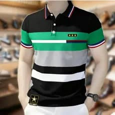 Camisa Polo Masculina Para Roupas Masculinas Barong Estilo Vintage Topos Casual De Manga Curta Ao Ar Livre Street wear 1