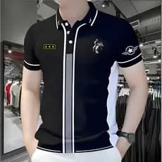 Camisa Polo Masculina Para Homens Roupas Estilo Esporte Casuais Topos Étnica Oversize Padrão Retro Ao Ar Livre Street we