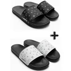 Chinelo Slide Feminino Kit 2 Pares Antiderrapante Confortavel Macio Leve Resistente 34-40