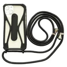 Cordão Com Capa Universal de Silicone Para Pendurar, alça esportiva, suporte Anti-Perda