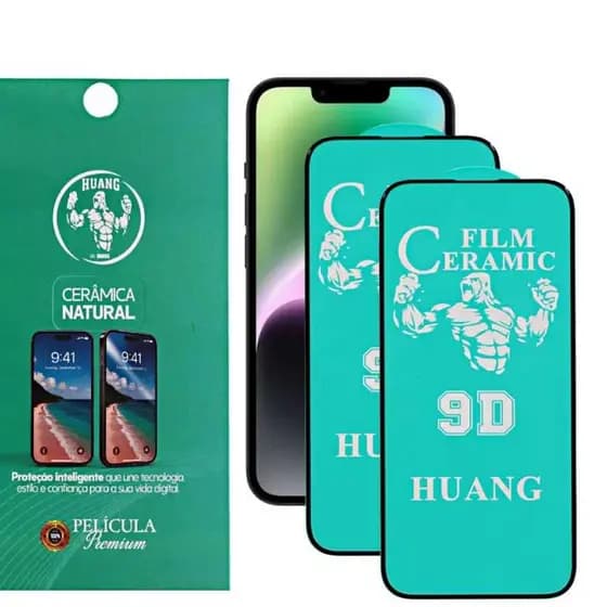 📱 Película Nano Cerâmica HD com Toque Sensível📱