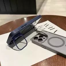 Capa com Suporte e Proteção Premium para iPhone 11 ao 17 – Design Inovador 💫