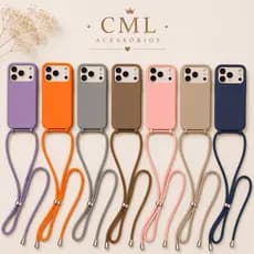 Capa para IP 11-17 com Cordão Crossbody Anti Queda