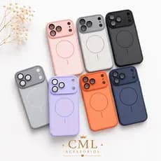 Capa iP 11 ao 17 Pro Max MagSafe Fosca Antipelos com Proteção Total das Câmeras