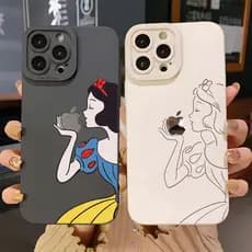 Sem Medo de Quebrar ! Capa Capinha Para iPhone 16 15 14 7 8 Plus 17 Ar 13 12 11 Pro XS Max XR SE Silicone Fosco Neve