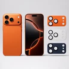 Película protetora de lente de câmera para iPhone 17 pro / iPhone 17 pro Max