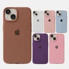 Capa Premium Silicone Aveludada iPhone 14 / 14 Pro / 14 Pro Max