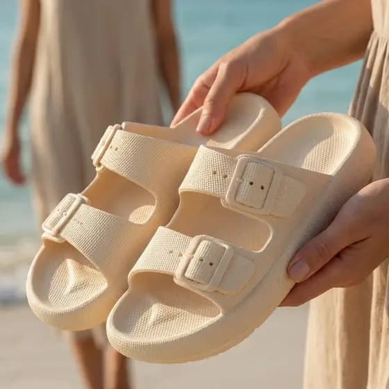 Papete Feminina Construção Moderna com Encaixe Seguro e Visual Premium