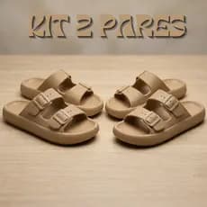 Kit 2 Pares Papete Feminina Conforto Premium para o Seu Look Casual