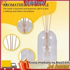 Recipientes de armazenamento, frascos difusores, frasco difusor de aromaterapia, frasco difusor moderno de vidro