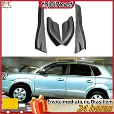 4Pcs Cobertura Da Extremidade Do Rack Para Hyundai Tucson 2004-2008