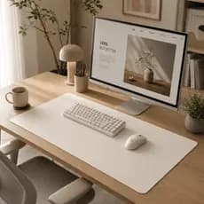 Desk Pad Premium 80x40 Base De Mesa Para Trabalho Estudos e Setup Gamer Mouse Pad sem Costura