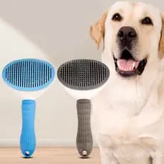 Escova removedora de pelos para cães/gatos, pente desembaraçador para pets